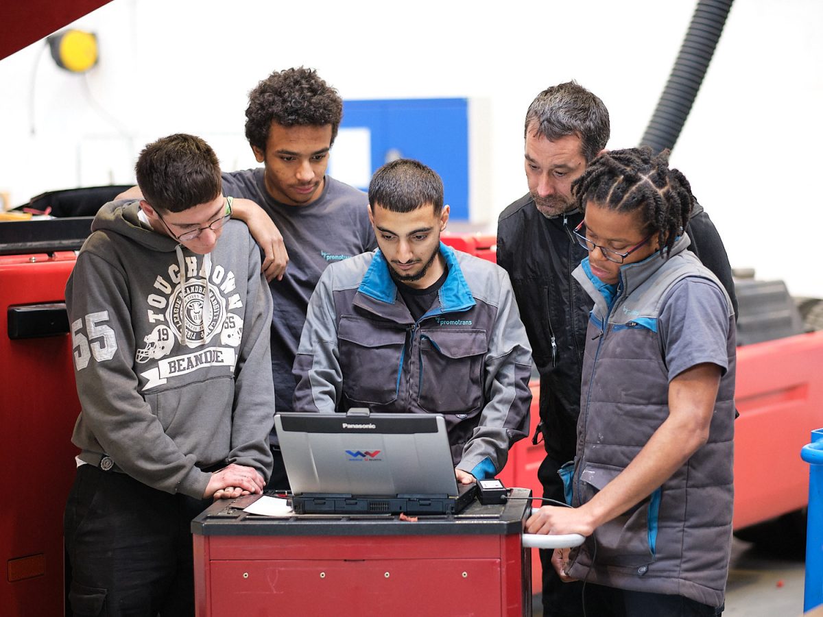 Reportage dans un centre de formation Promotrans