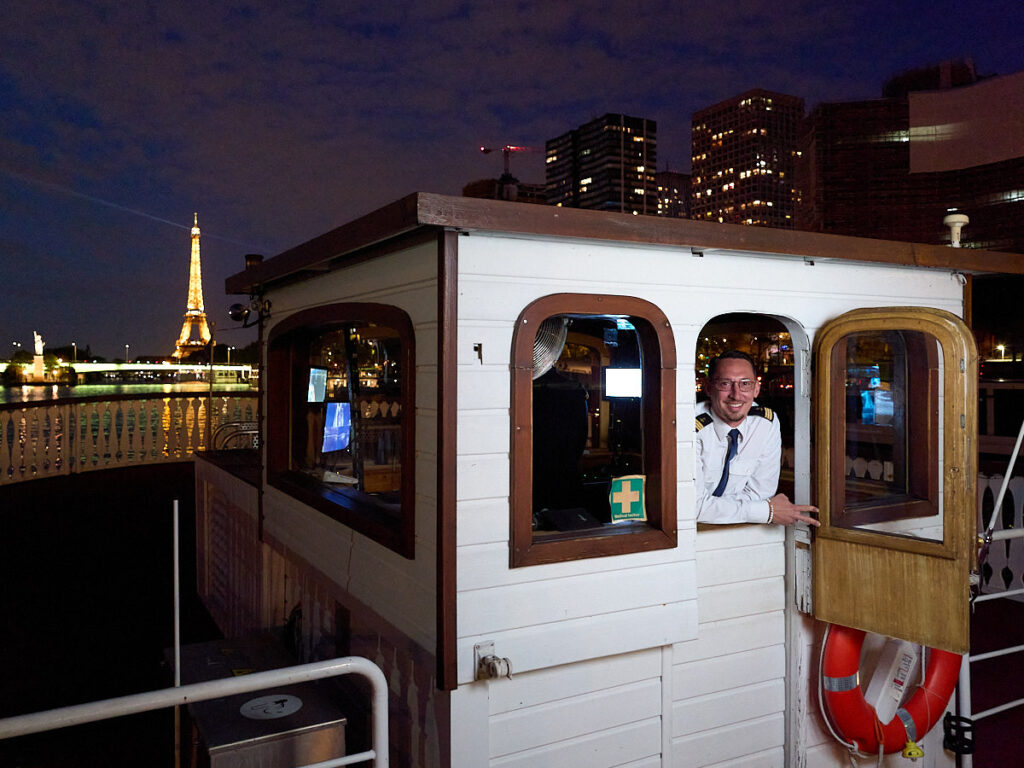 Portrait du Capitaine d'un bateau Parisien