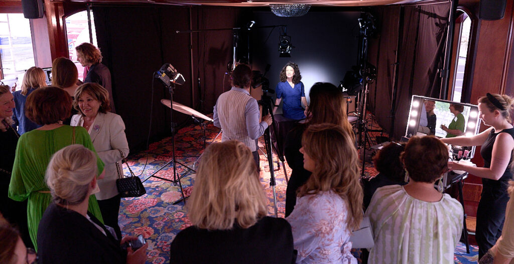 Reportage photo événementiel sur un studio photo
