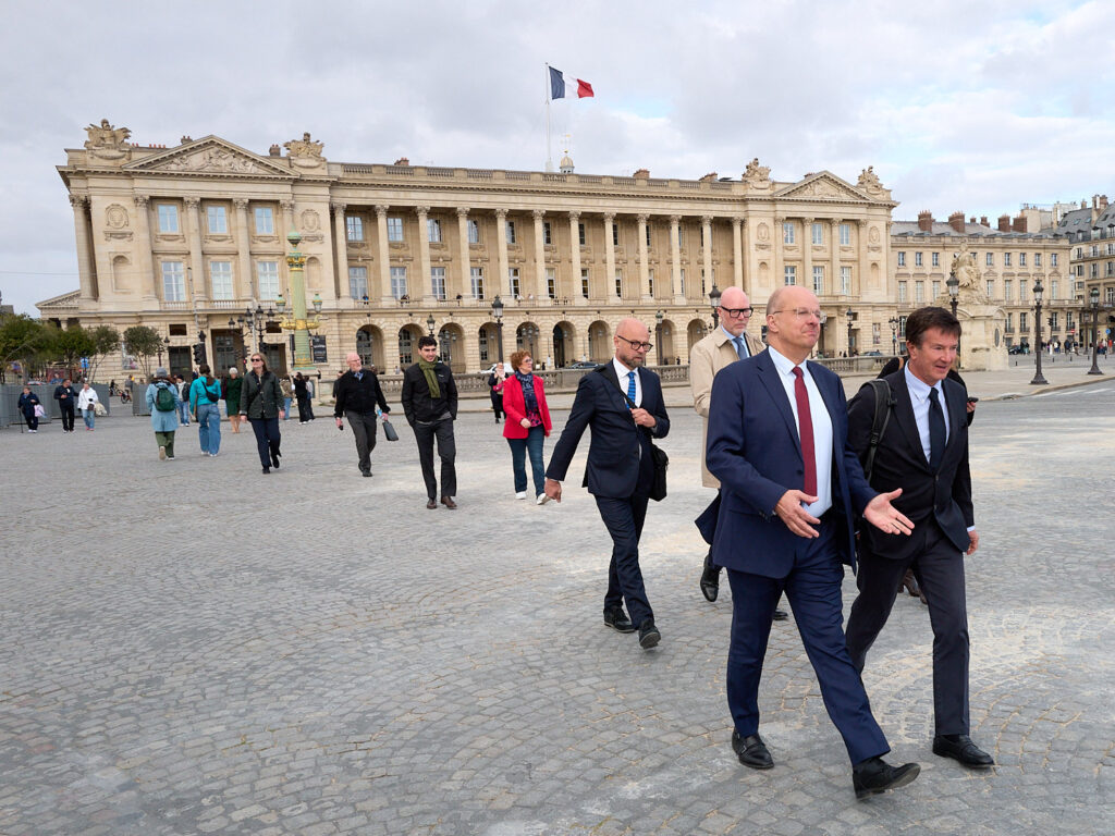 Déplacement d'une délégation officielle